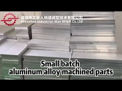 Partes mecanizadas de aleaciones de aluminio de pequeños lotes