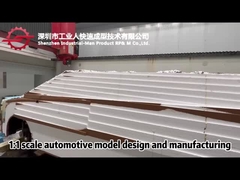 Modelo de automóvil CNC de alta velocidad Cuerpo de aleación de automóvil RC duro impreso en 3D