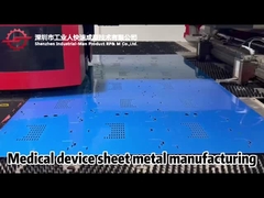 Partes soldadas en chapa de metal OEM CNC 3D CAD dibujos DWG