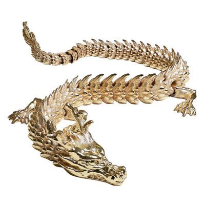 comprar MJF SLS SLM Servicio de impresión 3D de metal articulando el modelo 3D del dragón Fabricación en línea