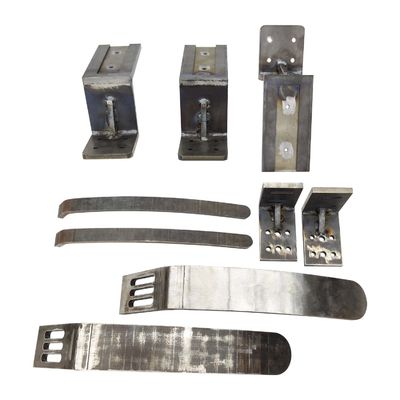 Partes de soldadura de chapa de metal CNC de precisión Aluminio Titanio